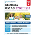 Georgia Milestones Assessment System Test Prep: Grade 7 English Language Arts Literacy (ELA) Practice Workbook and Full-length Online Assessments: GMA - Paperback