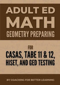 Adult Ed Math: Geometry - Paperback