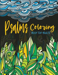 Psalms Coloring Book for Adults: Line Drawings with Inspiring Scripture Verses from the Bible Crafted with Variety of Styles & Coloring Difficulties f - Paperback