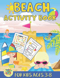 Beach activity book for kids ages 3-8: beach gift for kids ages 3 and up - Paperback