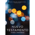 Nvi, Nuevo Testamento de Bolsillo, Con Salmos Y Proverbios, Revisión 2022, Tapa Rústica, Luces Brillantes - Paperback