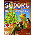 Famous Frog Holiday Sudoku 1,000 Hard Puzzles: Don't Be Bored Over The Holidays, Do Sudoku! Makes A Great Gift Too. - Paperback