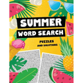 Summer Word Search Puzzles and Solutions: Relax, Unwind, and Give Your Brain a Summer Vacation - Word Find for Kids Ages 9-12, Adults, Teens and Senio - Paperback