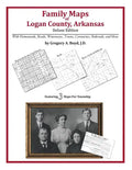 Family Maps of Logan County, Arkansas - Paperback