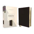 Nrsvue, Holy Bible with Apocrypha, Journal Edition, Leathersoft, Black, Comfort Print - Imitation Leather