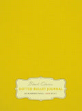 Large 8.5 x 11 Dotted Bullet Journal (Banana #5) Hardcover - 245 Numbered Pages - Hardcover
