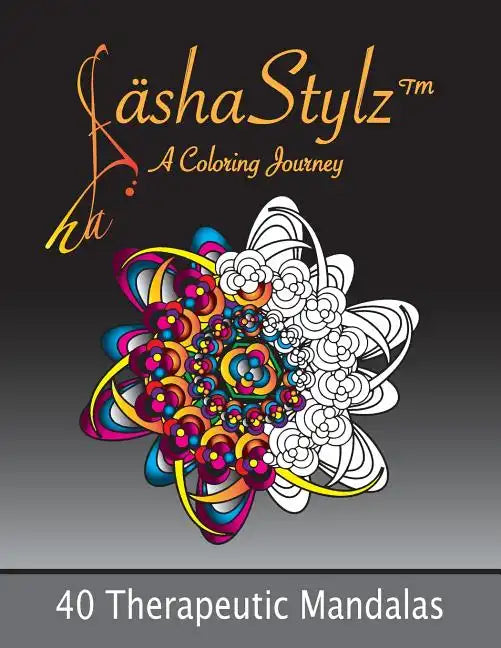 40 Therapeutic Mandalas: Adult Coloring Book - Paperback