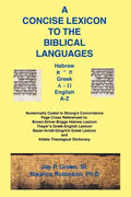 Concise Lexicon to the Biblical Languages - Paperback