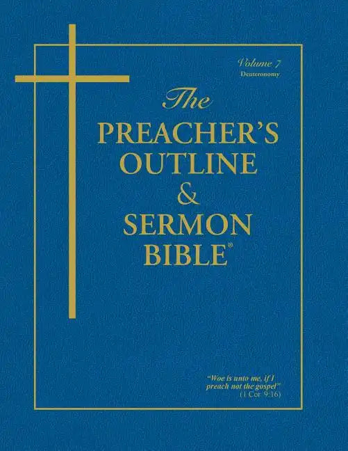 Preacher's Outline & Sermon Bible-KJV-Deuteronomy - Paperback
