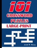 101 Crossword Puzzles Large-Print: 101 Crossword Easy Puzzle Books - Paperback