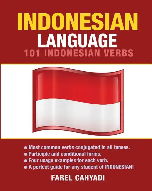 Indonesian Language: 101 Indonesian Verbs - Paperback