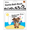 Baby Einstein: Shake and Splash! Rattle Bath Book - Vinyl-bound