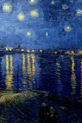 Van Gogh Starry Night Over The Rhone - Paperback