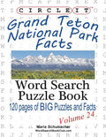 Circle It, Grand Teton National Park Facts, Word Search, Puzzle Book - Paperback