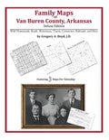 Family Maps of Van Buren County, Arkansas - Paperback