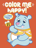 Color Me Happy! (Orange): With Shiny Outlines to Guide Little Hands - Paperback