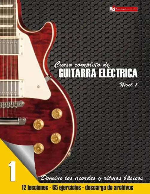 Curso completo de guitarra electrica nivel 1 - Paperback