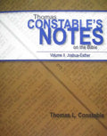 Thomas Constable's Notes on the Bible: Volume II Joshua-Esther - Paperback