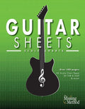 Guitar Sheets Scale Chart Paper: Over 100 pages of Blank Chord Chart Paper, TAB + Staff Paper, & more - Paperback