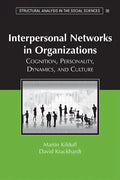 Interpersonal Networks Organization - Hardcover