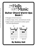 The Halls of Music Chord Warmups for Guitar Book 1 - Paperback