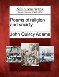 Poems of Religion and Society. - Paperback