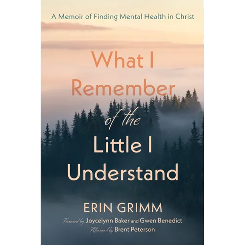 What I Remember of the Little I Understand: A Memoir of Finding Mental Health in Christ - Paperback