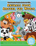 Word Search Puzzles Books for Kids Animal From Around the World: Kids Word Puzzle Book for Clever Kids Over 250 Animals for Children to Search - Paperback