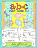 ABC Learn With Me: Alphabet Coloring and Activity Book - Paperback