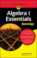 Algebra I Essentials for Dummies - Paperback