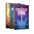 The Sunlit Lands Trilogy: The Crescent Stone / The Heartwood Crown / The Story King - Paperback