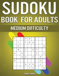 Sudoku Book for Adults Medium Difficulty: 300 Sudoku Puzzles for Adults with Intermediate Difficulty - Paperback