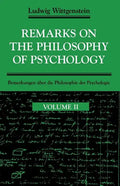 Remarks on the Philosophy of Psychology, Volume 2 - Paperback