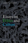 Essays on Ethics and Culture - Hardcover
