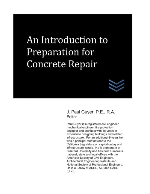 An Introduction to Preparation for Concrete Repair - Paperback