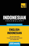 Indonesian vocabulary for English speakers - 3000 words - Paperback