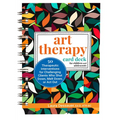 Art Therapy Card Deck for Children and Adolescents: 50 Therapeutic Interventions for Challenging Clients Who Shut Down, Melt Down, or ACT Out - Spiral