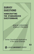 Survey Questions: Handcrafting the Standardized Questionnaire - Paperback