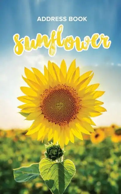 Address Book Sunflower - Paperback