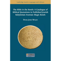 The Bible in the Bowls: A Catalogue of Biblical Quotations in Published Jewish Babylonian Aramaic Magic Bowls - Paperback