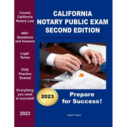 California Notary Public Exam Second Edition - Paperback
