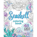 Seashell Coloring Book: Beautiful Hand-Drawn Shell Designs Featured in Relaxing Scenes of Sea Life. Created For Colorists of All Levels. - Paperback