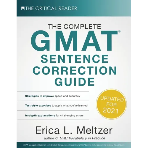 The Complete GMAT Sentence Correction Guide - Paperback