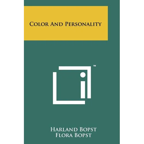 Color And Personality - Paperback
