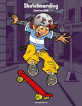 Skateboarding Coloring Book 1 - Paperback