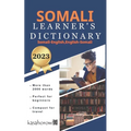 Somali Learner's Dictionary: Somali-English, English-Somali - Paperback