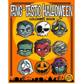 Fang-Tastic Halloween Coloring Book: A Spooky Fun Halloween Coloring Book for Adults & Kids - Paperback