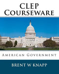 CLEP Courseware: American Government - Paperback