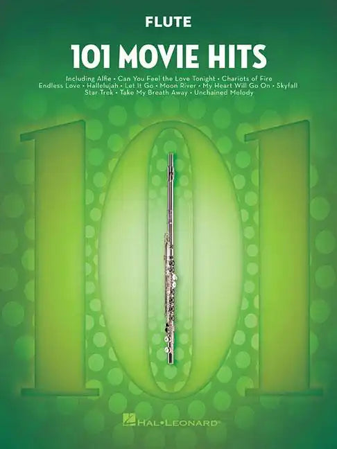 101 Movie Hits for Flute - Paperback