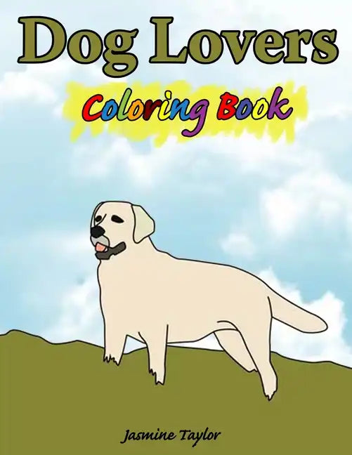 Dog Lovers Coloring Book - Paperback